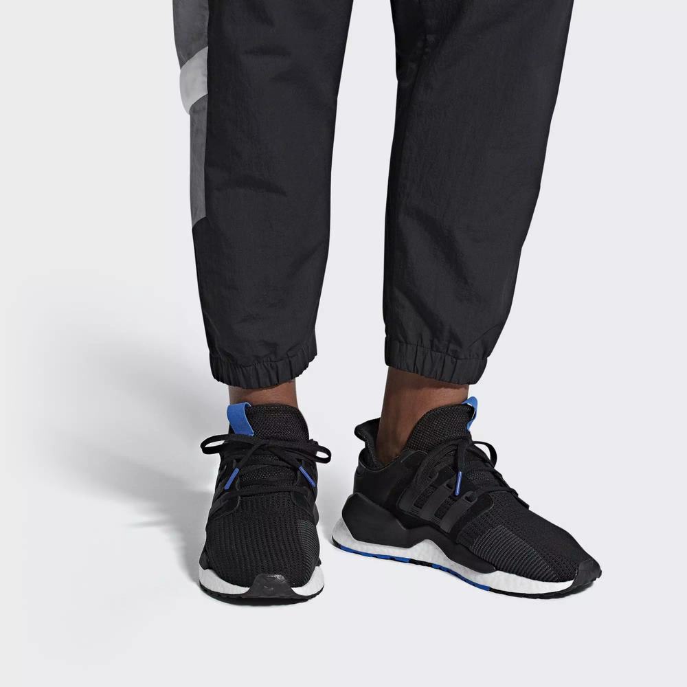 Adidas EQT Support 91/18 Tenis Negros Para Hombre (MX-59236)